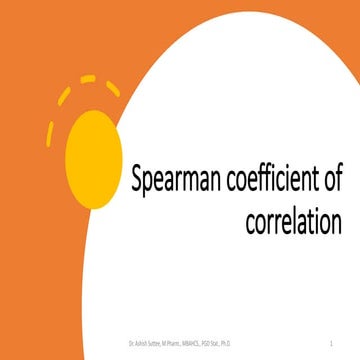 Unit i  bp801 t k spearman coefficient of correlation24022022