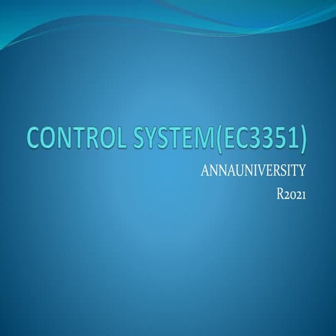 UNIT I CONTROL SYSTEM (EC3351).pptx