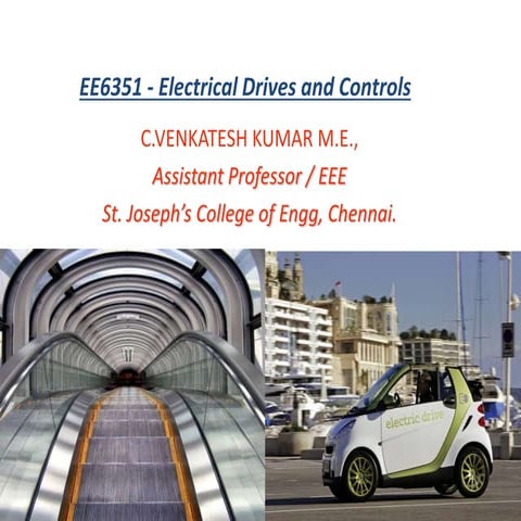 UNIT I Electric Drives and   control.ppt
