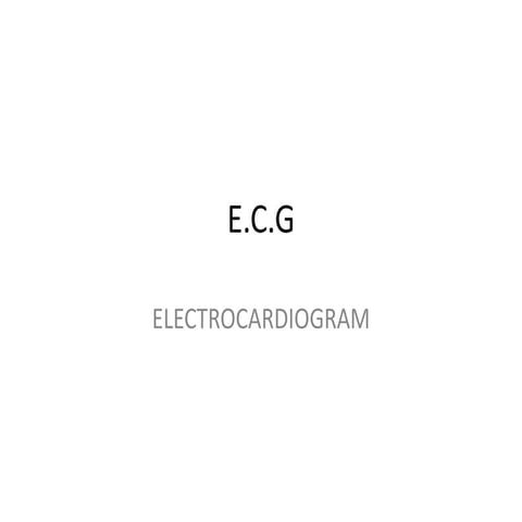 ECG Machine