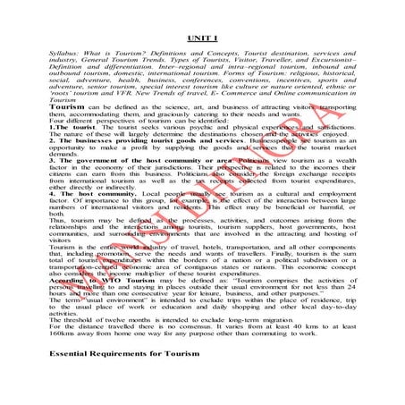 HOSPITALITY AND TOURISM MANAGEMENT