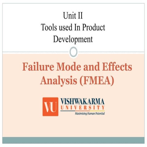 Unit II.pptx failure mode and effects analysis