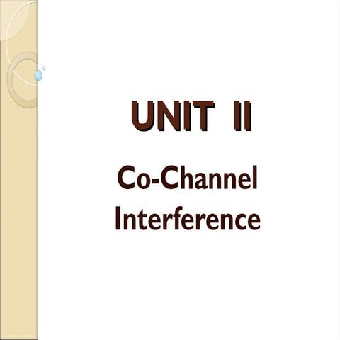 Unit_II.ppt co channel interference in cellular
