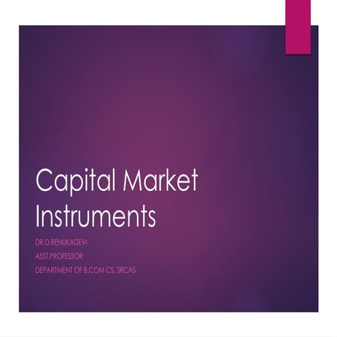 Unit II Capital Markets Instruments.pptx
