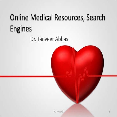 Online Medical Resources | PPTX