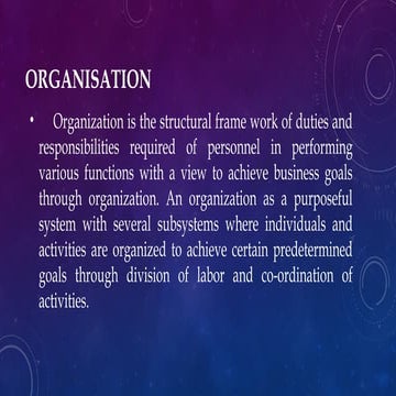 UNIT III.pptx - organisation merits and demerits