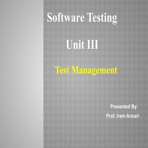 Test Reporting writing in Software Testing | PPTX