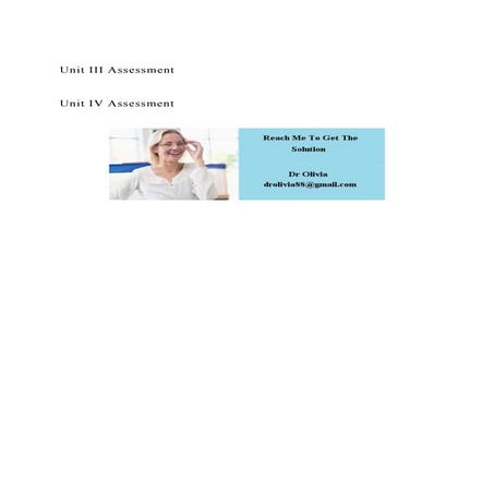 Unit III AssessmentUnit IV Assessment.docx