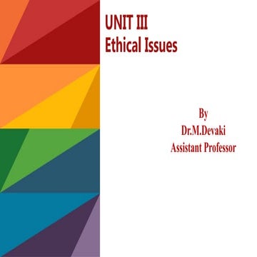 Ethical Issues in Human Resource Management