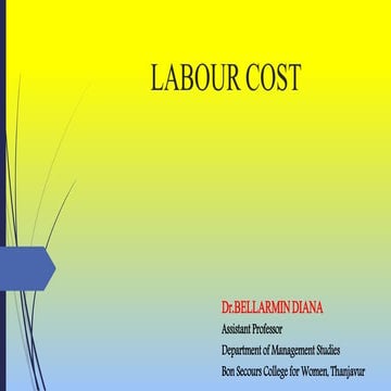 labour cost