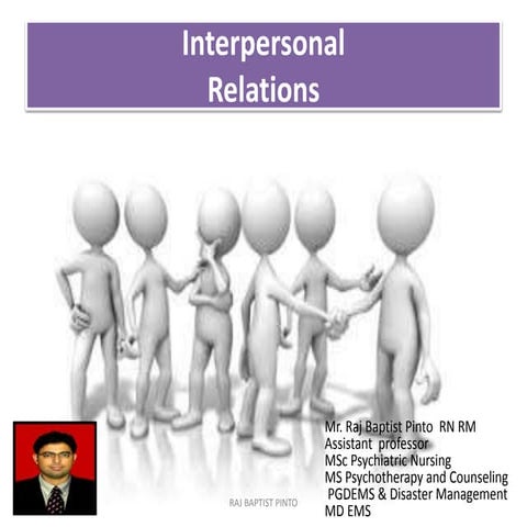 IPR Inter Personal Relationships | PPTX