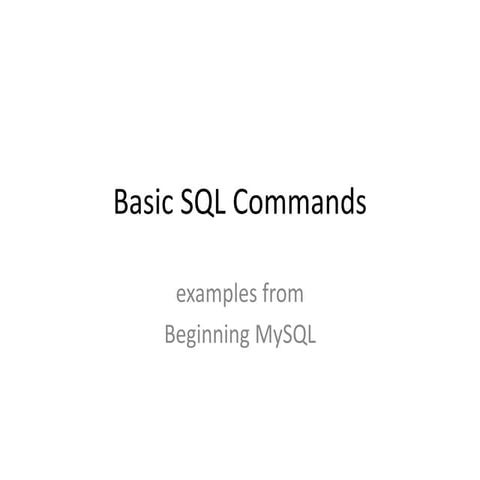 Unit_III_SQL-MySQL-Commands-Basic.pptx usefull | PPT