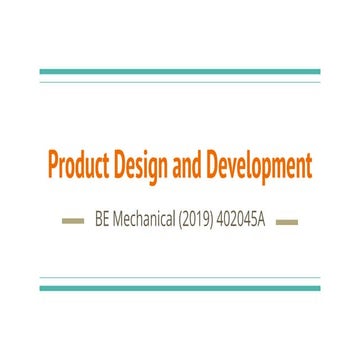 UNIT I_ Introduction to Product Design and Development .pptx