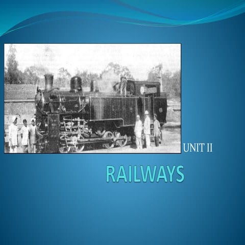 Unit ii railways