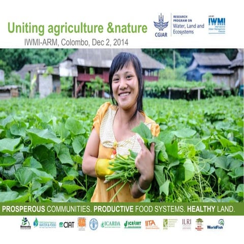 Uniting Agriculture and Nature 
