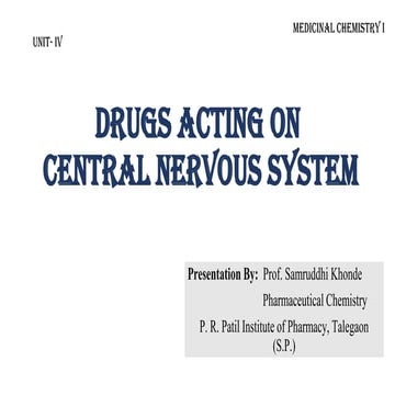 sedative and hypnotics | PDF