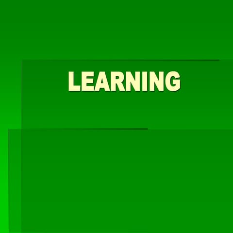 Unit IV Learning.ppt in mba is vjs hha j