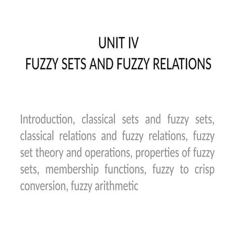 Unit IV neural network and fuzzy logic (1).pptx