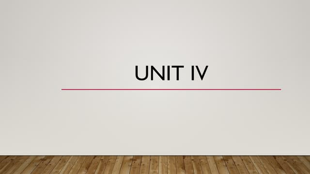 CCS339 Unit IV HYPERLEDGER FABRIC & ETHEREUM