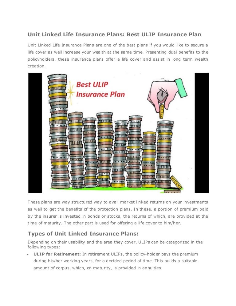 Unit Linked Life Insurance Plans Best Ulip Insurance Plan