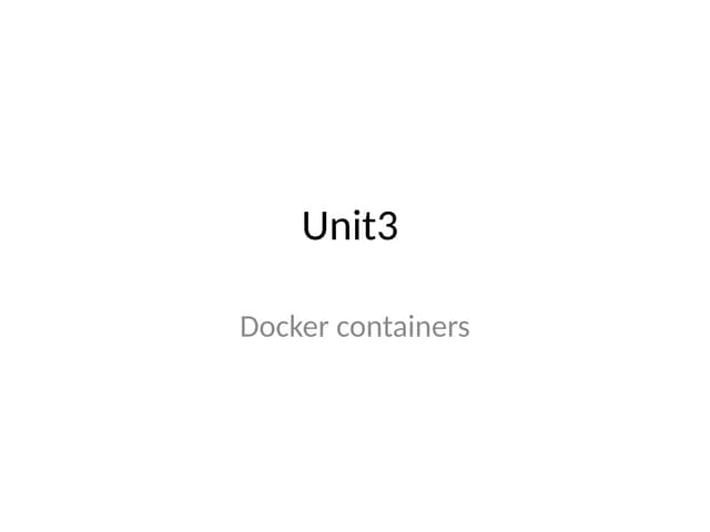 Unit No. III Docker ppt part 2.pptx Cloud Microservices & Application