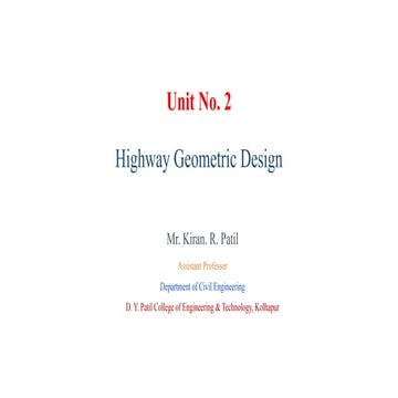 Lecture notes 3 Horizontal and Vertical alignments.pptx