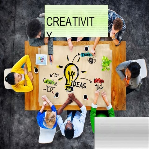 Creativity is a mental process involving the generations of new  ideas