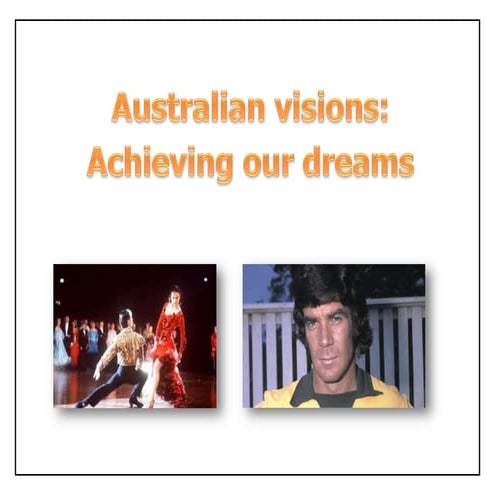 Australian Visions Unit of work