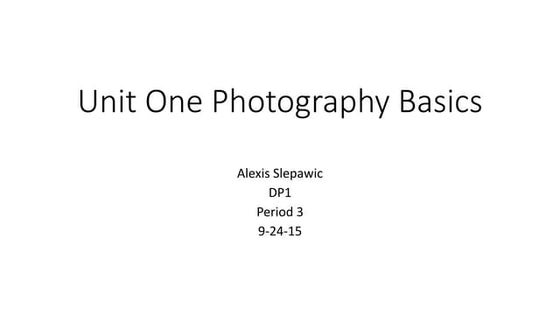 Unit 5 | PPT