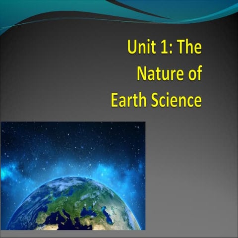 Unit one presentation