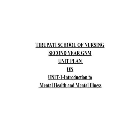 UNIT PLAN MENTAL HEALTH NURSING 3RD YEAR.docx