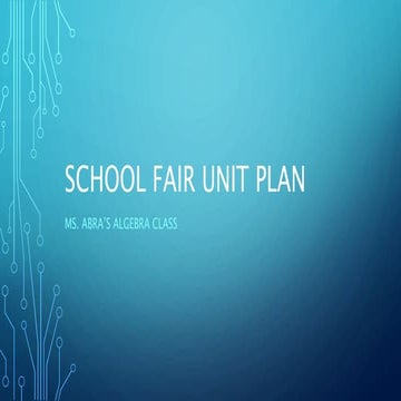 Abra - School Fair Lesson Plan