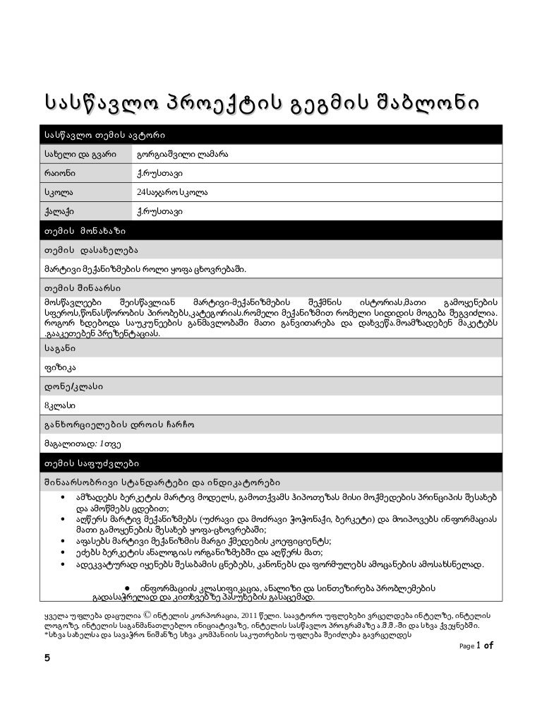 Unit Plan Template