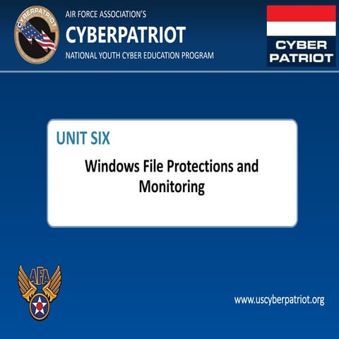 Unit+six+ +windows+file+protections+and+monitoring