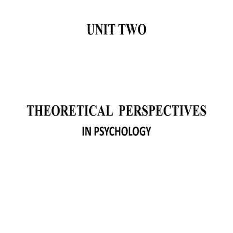 UNITS TWO APPROACES 1 BEHAVIOURISM (1) [Autosaved].pptx