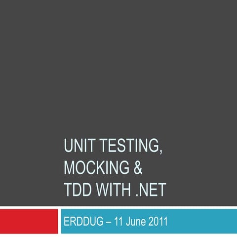 Unit testing | PPT