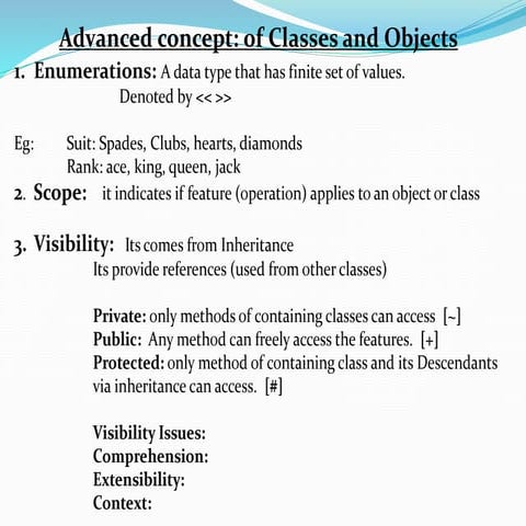 Unit two concept of classes and objects | PPT