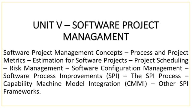 UNIT V - 1 SPM.pptx