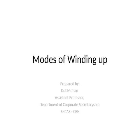Modes of winidup Notes       unit v.pptx