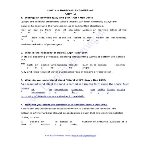 UNIT V radhe civil engineering civil engg.doc