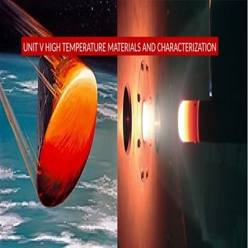 Aerospace Materials High temperature MAterials