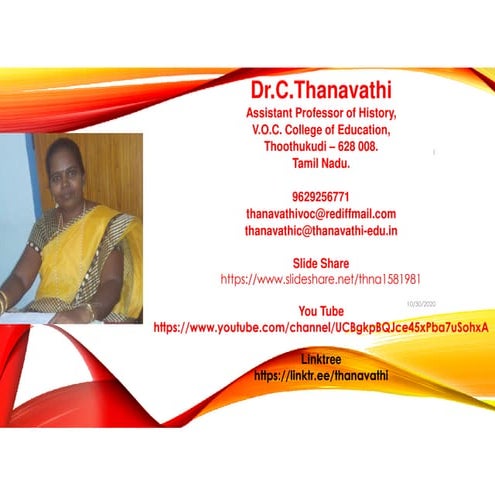 Unit V  Active Learning Methods - Dr.C.Thanavathi