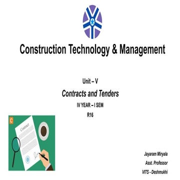 Unit V - Contracts.pptx