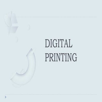 Digital printing- types, methods, process