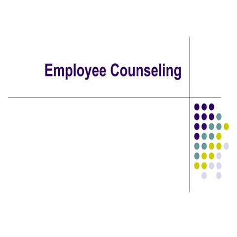 Unit vi   counseling, job satisfaction