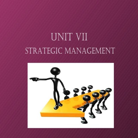 Unit vii