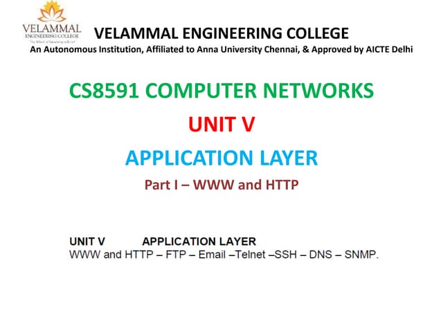 Unit v 
