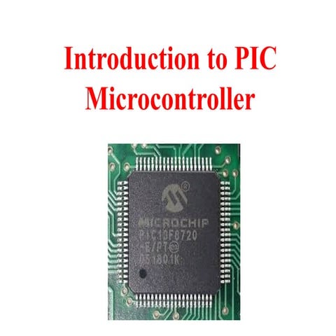 UNIT V PIC for embedded system and peripheral interface.pptx