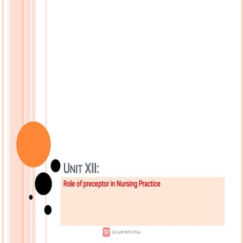 Unit XII.pdf role of perception in nursing | PDF