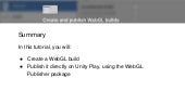 Unity - Deploying your project on Web GL
